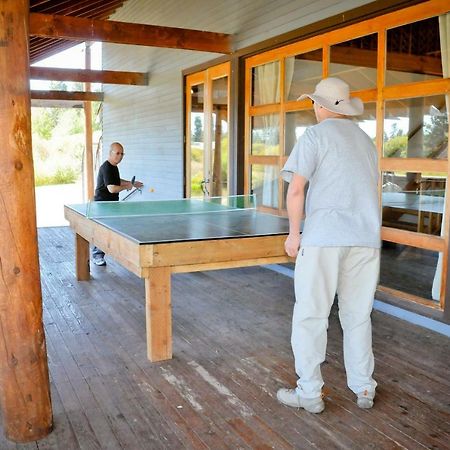 Bend-Sunriver Camping Resort Wheelchair Accessible Yurt 13 ภายนอก รูปภาพ